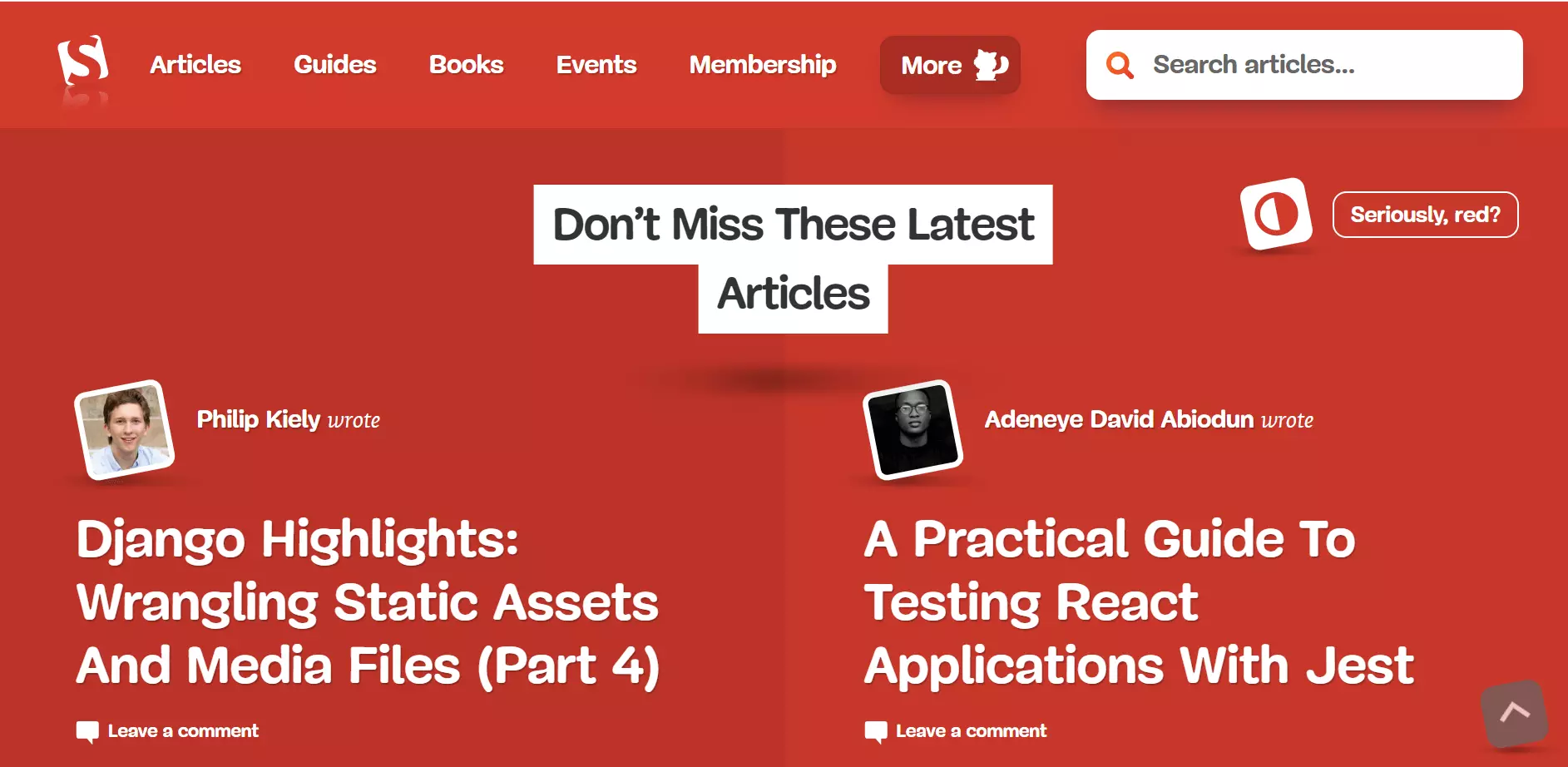 Bild: Website des Smashing Magazines