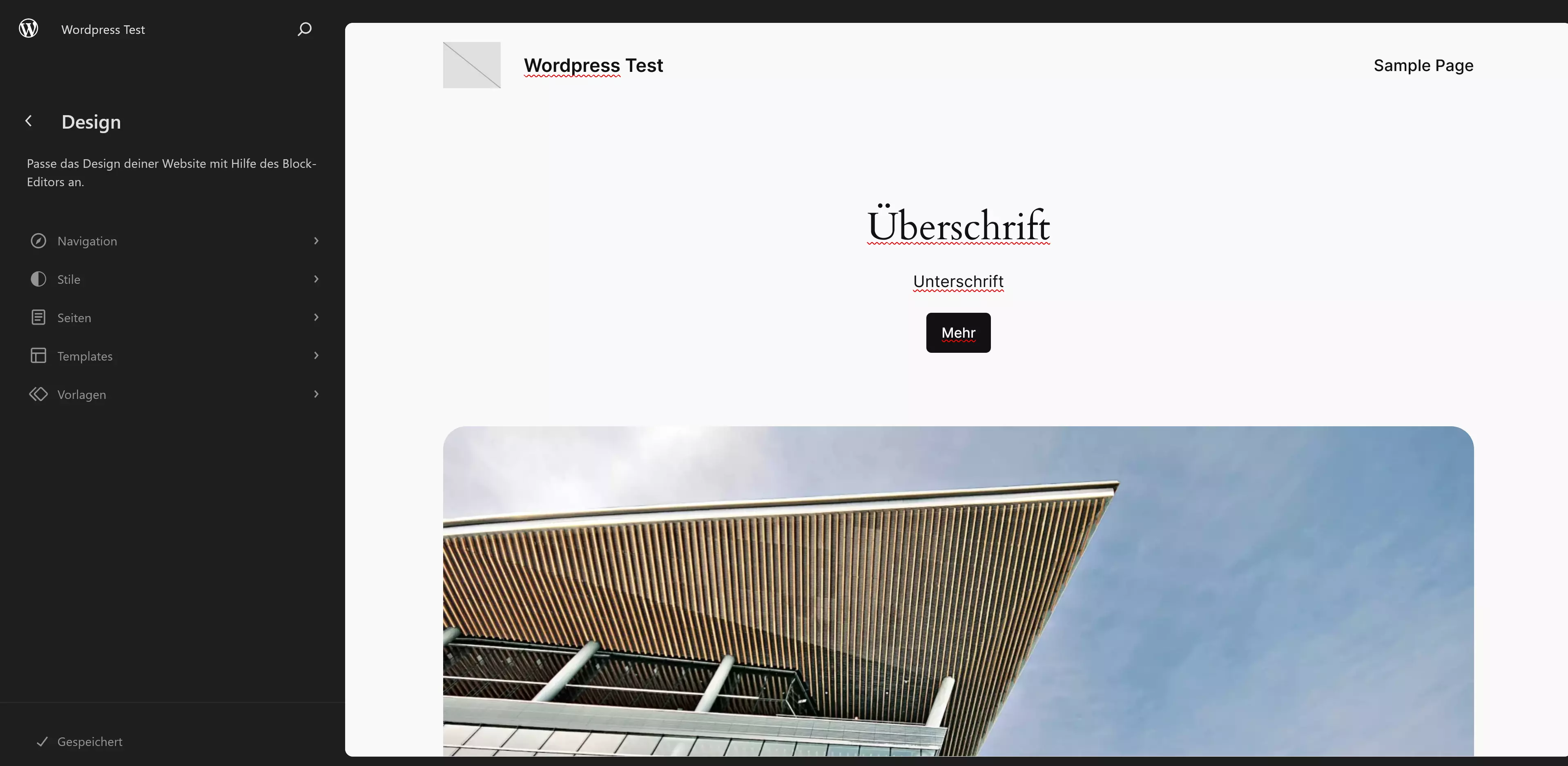 Customizer von WordPress Bild: Customizer von WordPress